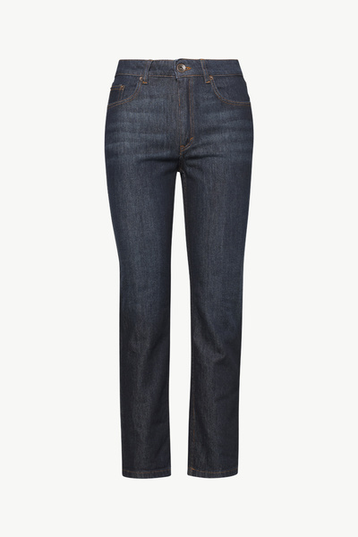 HIGH WAIST STRAIGHT ANKLE LENGTH