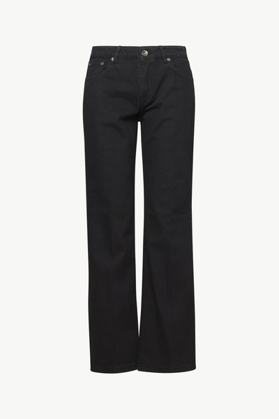 MID-RISE STRAIGHT LEG JEANS
