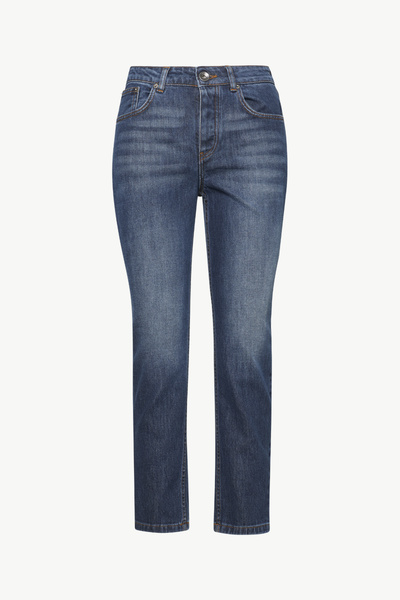 HIGH WAIST STRAIGHT ANKLE LENGTH