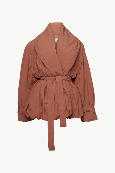 BELTED PUFFER JACKET