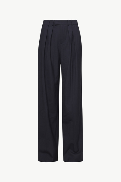 WOOL PANTS WITH PLEATS
